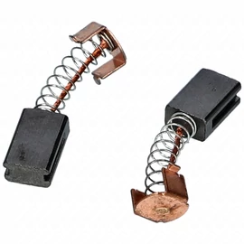 5x8x12 mm Szénkefe, füles-sapkás, rugós, hornyolt (univerzális) barkácsgép (1cs=10db) 