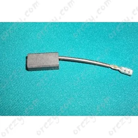 6,5x9x18,5 mm H12 Szénkefe, sarus, sarok kivezetéses Makita ipari kéziszerszámgép (1cs=2db) / RENDELÉSRE