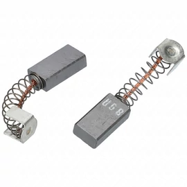 6,3x10,8x22 mm UG8 Szénkefe, füles-sapkás, rugós (univerzális) (1cs = 2db) / RENDELÉSRE