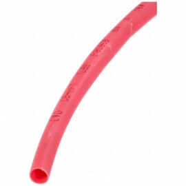 3,2 / 1,6 mm x 1 m Zsugorcső, 2:1, piros, poliolefin (univerzális) vezetékhez