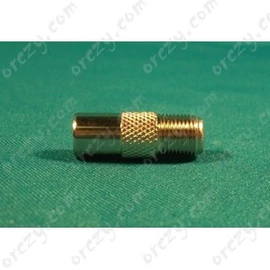 Adapter (koax dugó - F aljzat) /RENDELÉSRE