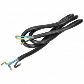 Hálózati kábel háromeres 3x4mm2  1,35m  ( bekötő) tűzhelyhez / RENDELÉSRE