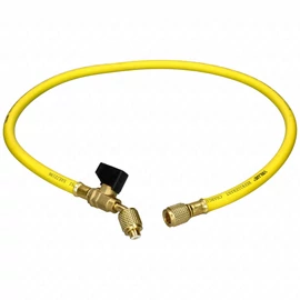 Töltőcső csappal   900mm sárga VRP-C VALUE