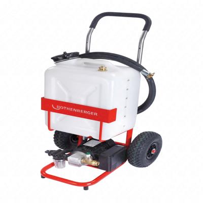 Töltőszivattyú napkollektorhoz, forgópumpával, 230V, 2x3 m tömlő 3/4" csatlakozással, szűrő, golyóscsap, ROSOLAR, ROTHENBERGER 1500000135 / RENDELÉSRE