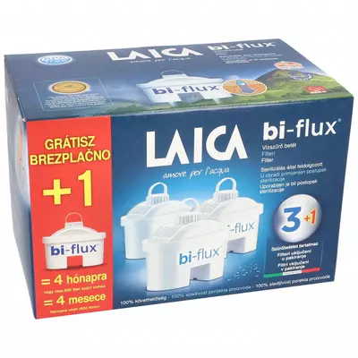 LAICA Kancsóhoz Bi-Flux szűrő 3db +1db ajándék