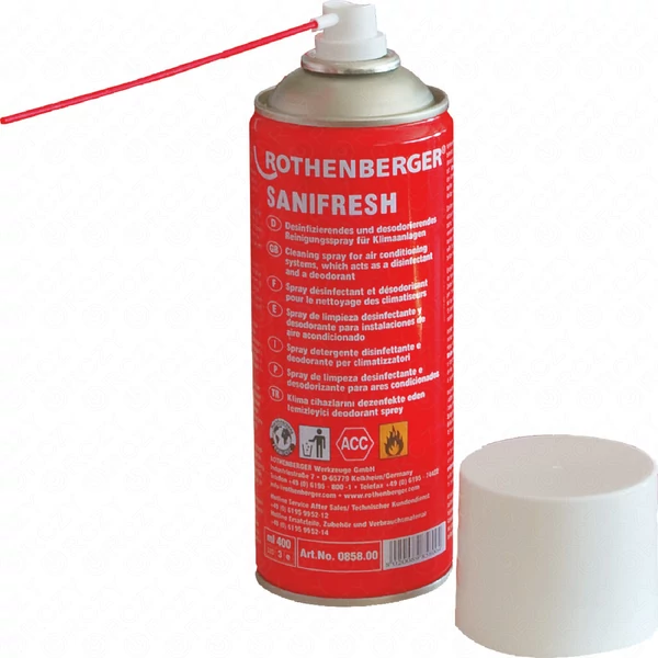 Klímatisztító spray, 400 ml, Sanifresh, ROTHENBERGER 085800-1 / RENDELÉSRE