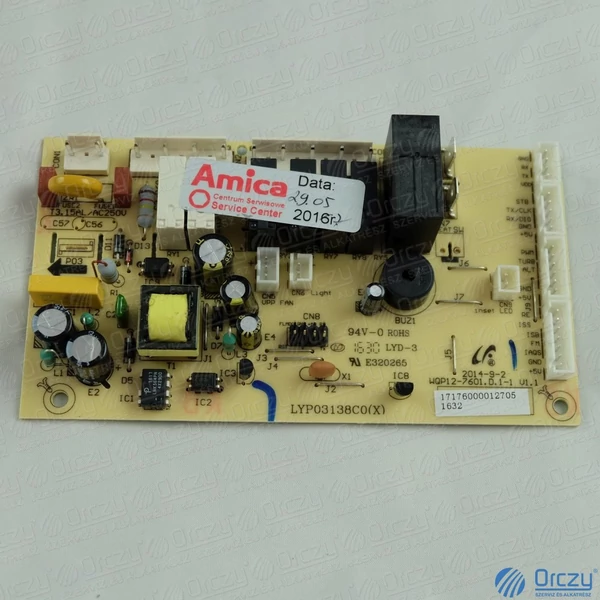 KIFUTÓ Elektronika, vezérlő (eredeti) AMICA mosogatógép / RENDELÉSRE