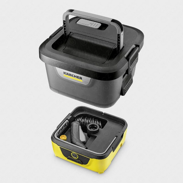 Magasnyomású mobil kültéri tisztító klímaberendezéshez, 8 liter, 10,8 V, beépített akku, Karcher OC