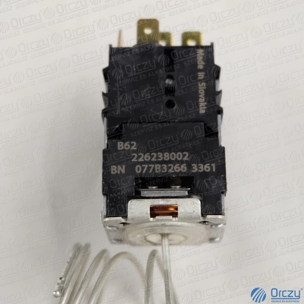 Hőfokszabályzó 077B3266 (eredeti) ELECTROLUX hűtőgép / RENDELÉSRE