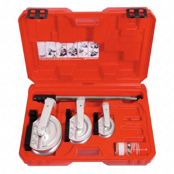 Csőhajlító készlet, ROBEND H+W Plus, 15-18-22 mm, ROTHENBERGER 24505 / RENDELÉSRE