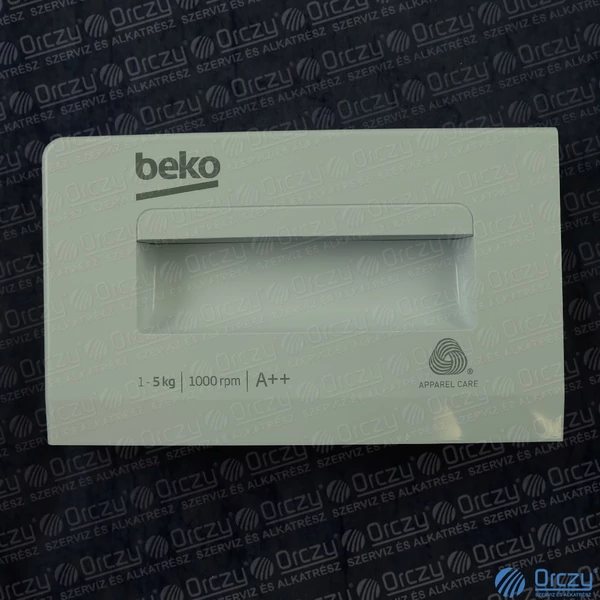 Előlap mosószertartó (eredeti) BEKO mosógép / RENDELÉSRE