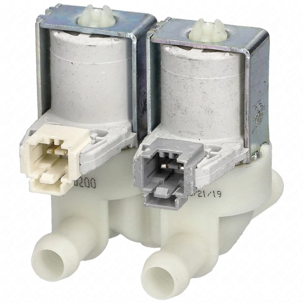 2 utas 12 mm 180° Mágnesszelep (eredeti) BEKO mosógép