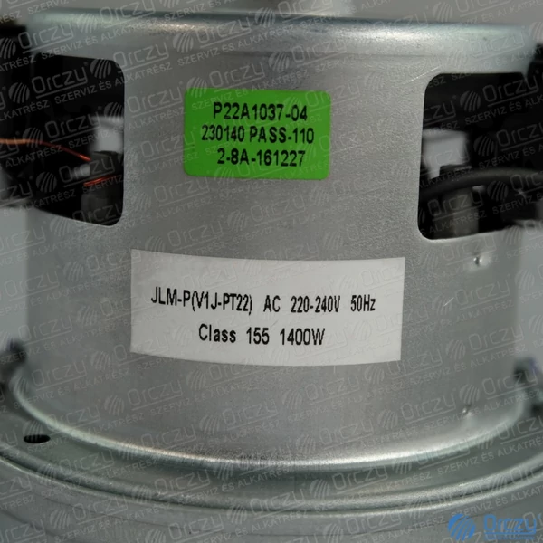 Motor (eredeti) ELECTROLUX porszívó / RENDELÉSRE