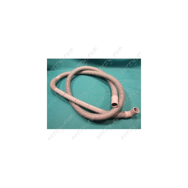 2 m Kifolyócső 22/22 mm, 90° (eredeti) WHIRLPOOL mosógép / RENDELÉSRE