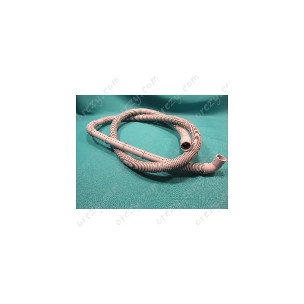 2 m Kifolyócső 22/22 mm, 90° (eredeti) WHIRLPOOL mosógép / RENDELÉSRE