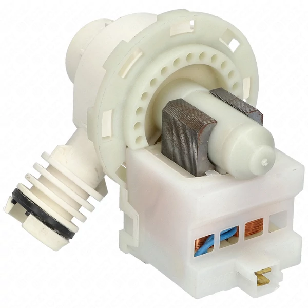 30W Szivattyú, ürítő, házzal (bontott, eredeti) COPRECI EBS 2556 2308V WHIRLPOOL / INDESIT mosogatógép