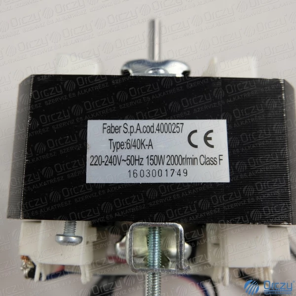 Motor (eredeti) ELECTROLUX páraelszívó / RENDELÉSRE