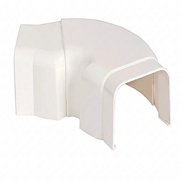 65x50 mm állítható sarok idom, 45° - 135°,
 (VECAMCO) klíma dekorcsatorna