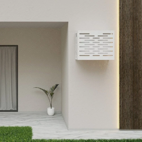 900x680x450 mm Klíma takaró box, 3 fajta stílus, fekete vagy fehér színben,