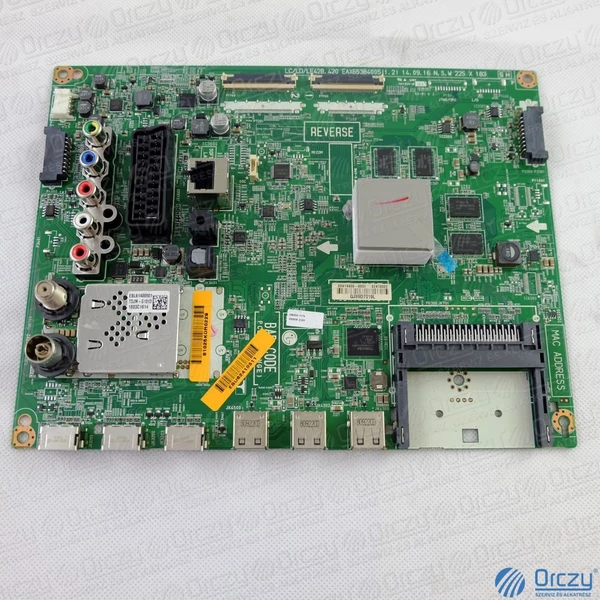 Elektronika, vezérlő (eredeti) LG LCD / RENDELÉSRE