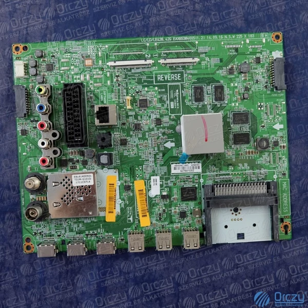 Elektronika, vezérlő (eredeti) LG LCD / RENDELÉSRE