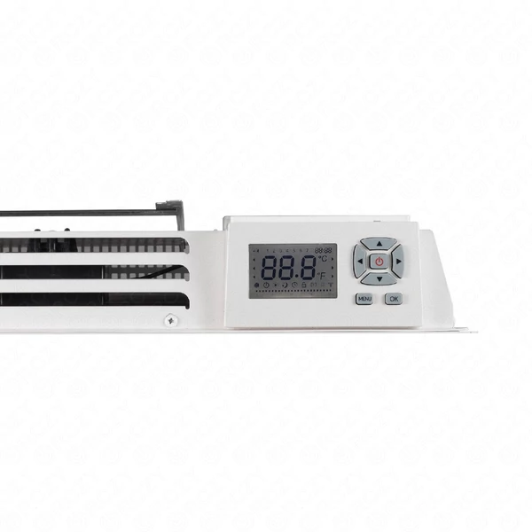 Elektromos fűtőtest, 1000W, fali, LCD kijelző, időzítő, termosztát, fagyőr, HOME FKA 100 / RENDELÉSRE