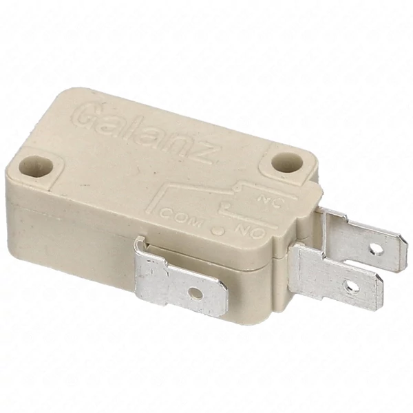 Mikrokapcsoló 3 lábú 4,7mm, 15/16A-os