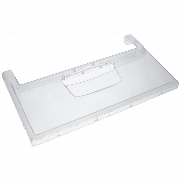 431x241x24 mm Előlap, fagyasztófiók, középső, átlátszó (eredeti) WHIRLPOOL / INDESIT hűtőgép