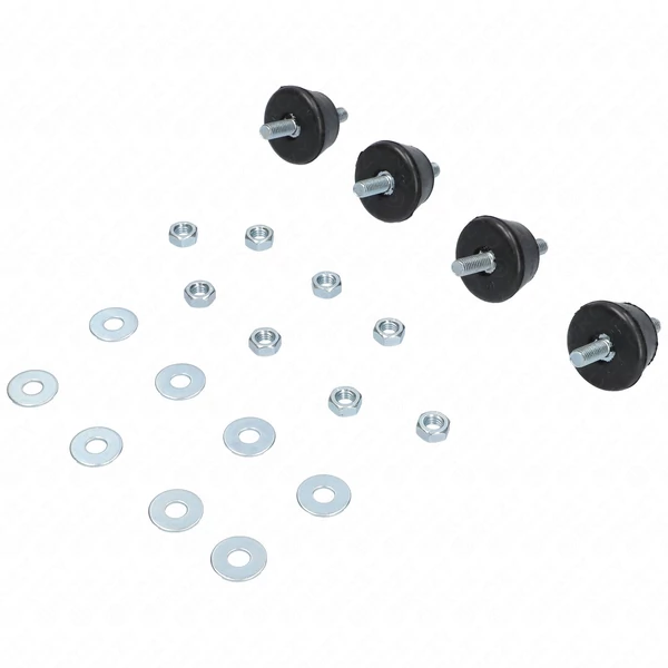 39/30x22 mm 80 Kg Rezgéscsillapító gumibak készlet, A35 Klímatartó konzolhoz 4db/csomag