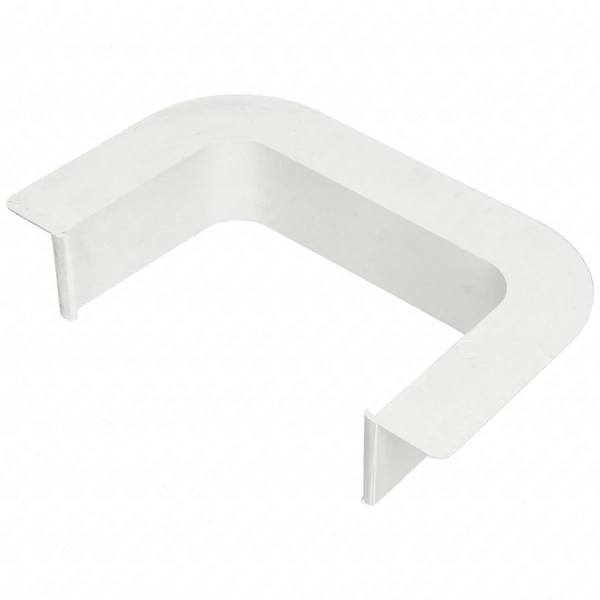 125x75 mm Fali záróelem (gallér), peremes (CANALPLAST) klíma dekorcsatorna / RENDELÉSRE