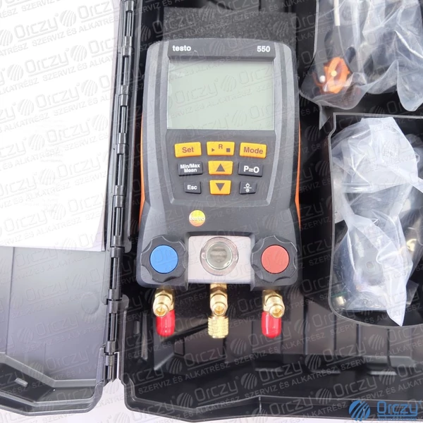 Digitális manométer TESTO 550 szett 0563 1550 / RENDELÉSRE