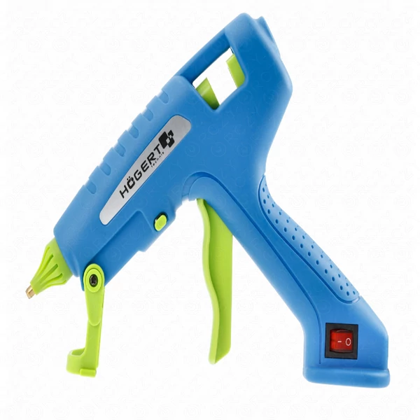 Ragasztópisztoly, kapcsolóval, 100W, 11,2 mm, HÖGERT HT2C107