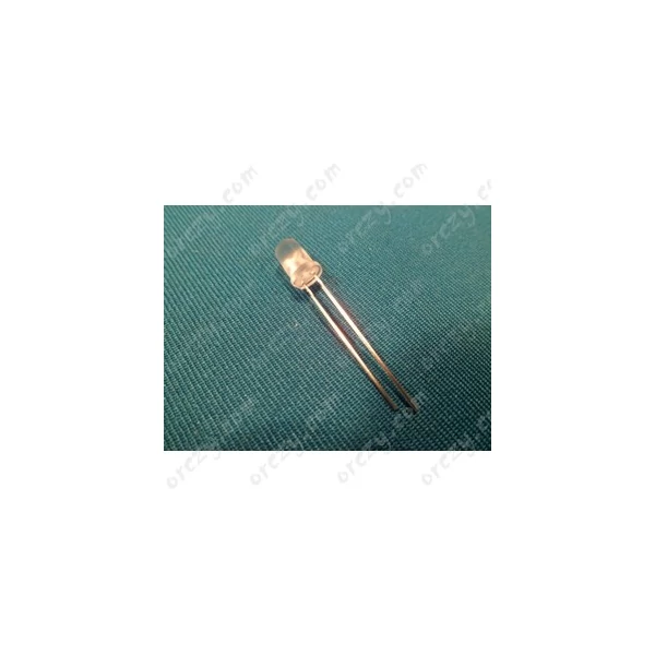 5mm LED égő (fehér, szupervilágos) / RENDELÉSRE