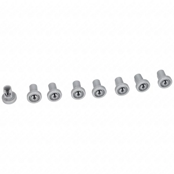 24 mm Görgő, felső kosár, szürke, (utángyártott) ELECTROLUX mosogatógép 8 db