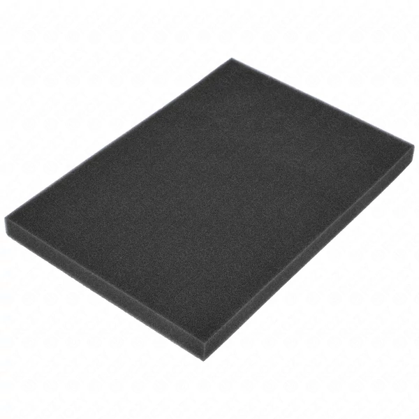 155x225x15 mm Szűrő, kimeneti, szivacs, méretre vágható, (univerzális) porszívó