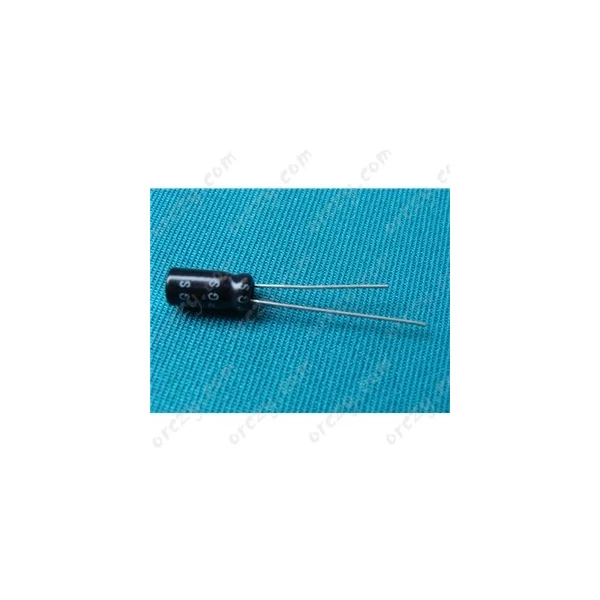 22 uF 16V 105C° 4x7mm Kondenzátor, furatszerelt, mini híradástechnika /RENDELÉSRE