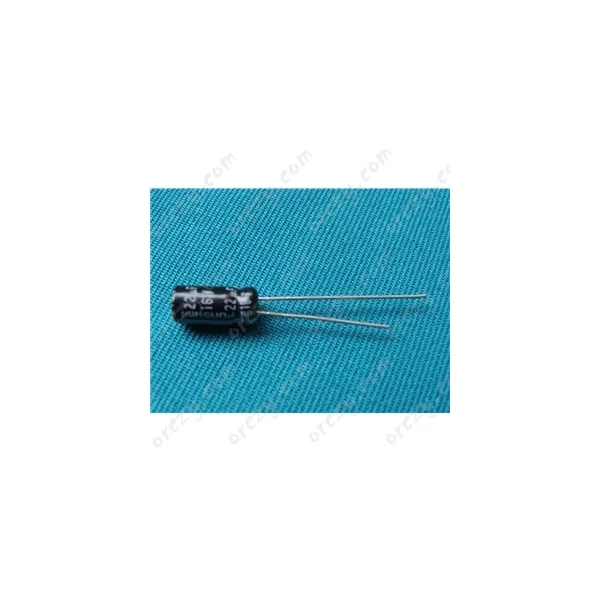 22 uF 16V 105C° 4x7mm Kondenzátor, furatszerelt, mini híradástechnika /RENDELÉSRE