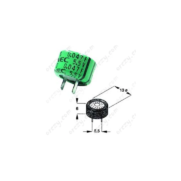 0,047F 5,5V Pufferkondenzátor / RENDELÉSRE