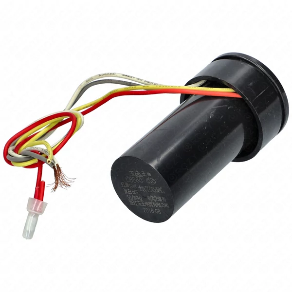 5-10 uF 450V Kondenzátor, vezetékes (bontott, eredeti) SIMBIO mosógép
